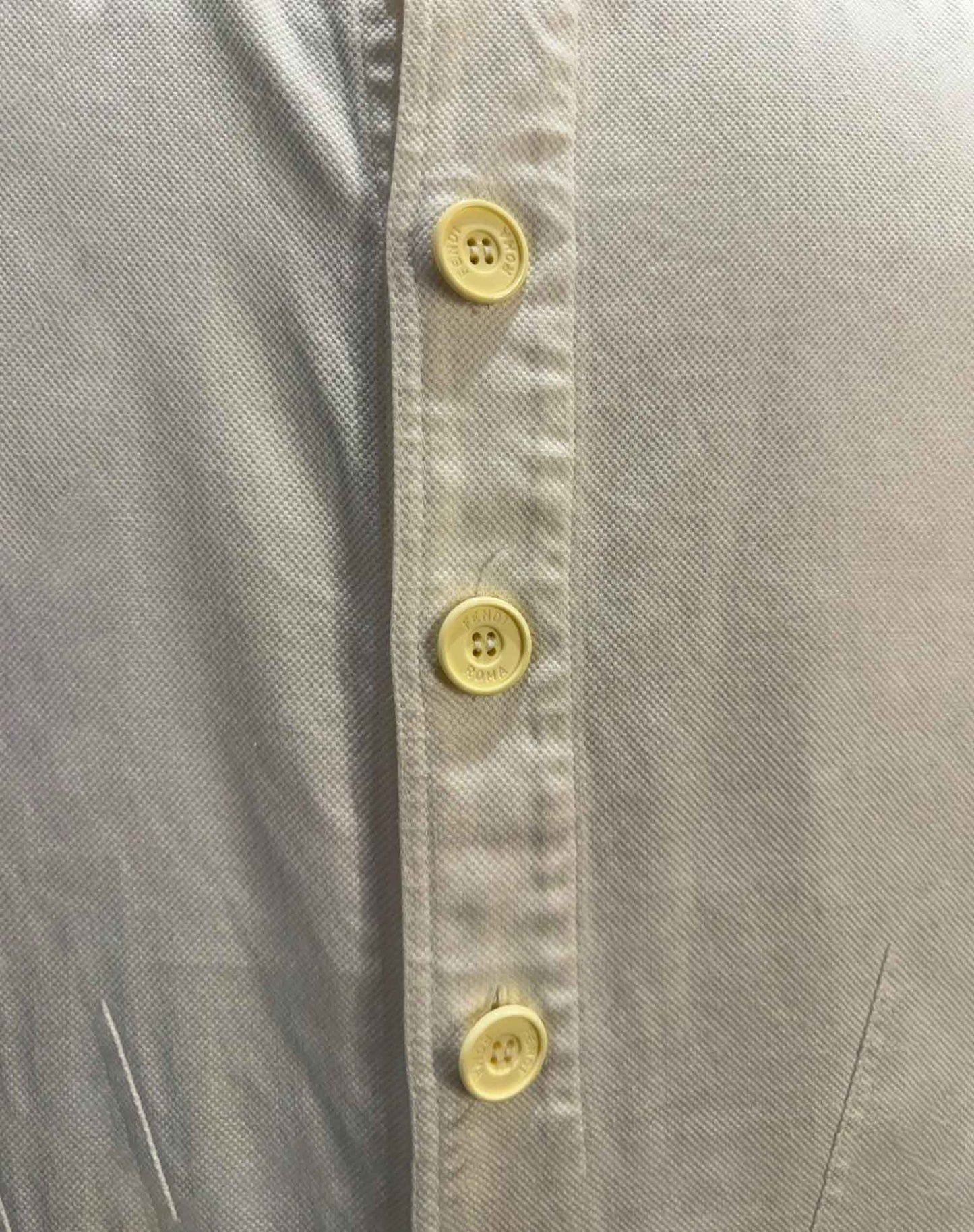 Abito bianco estivo Fendi Roma by Contir vintage donna