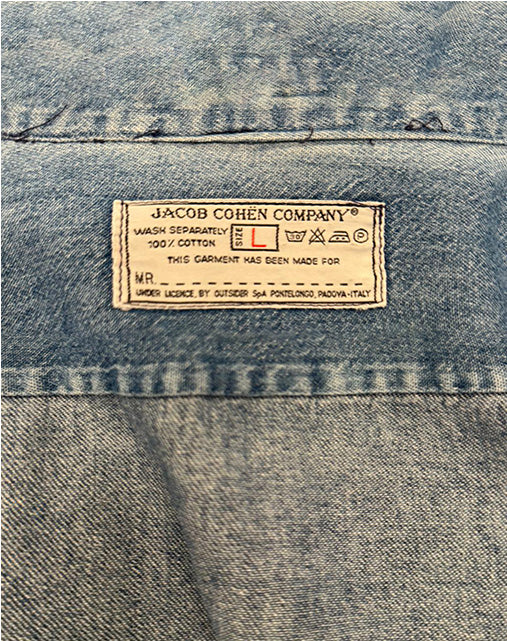 Camicia in jeans Jacob Cohën vintage