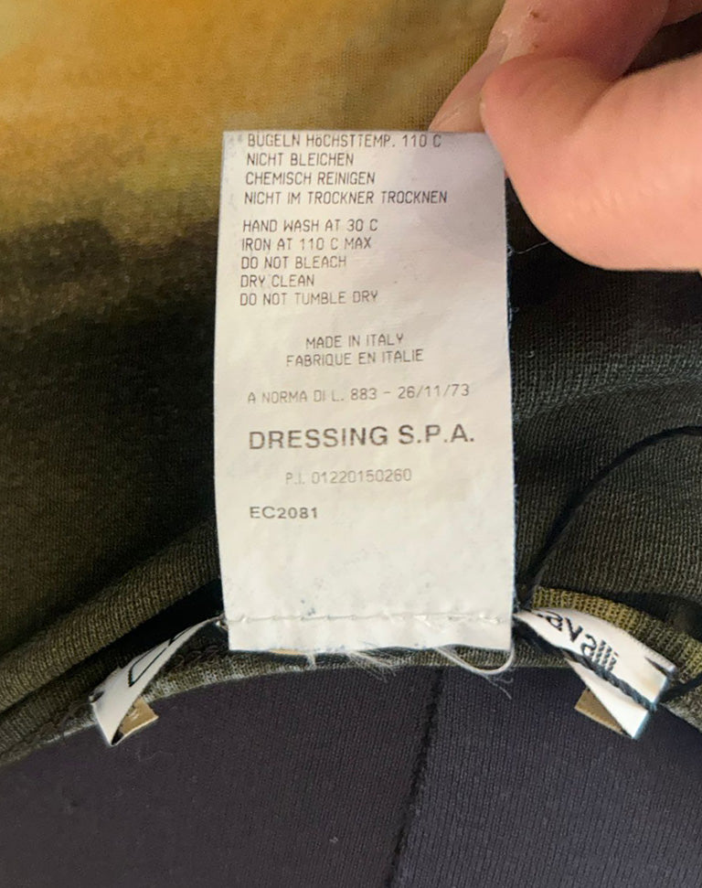 Completo CLASS Roberto Cavalli donna top e gonna floreale anni 2000
