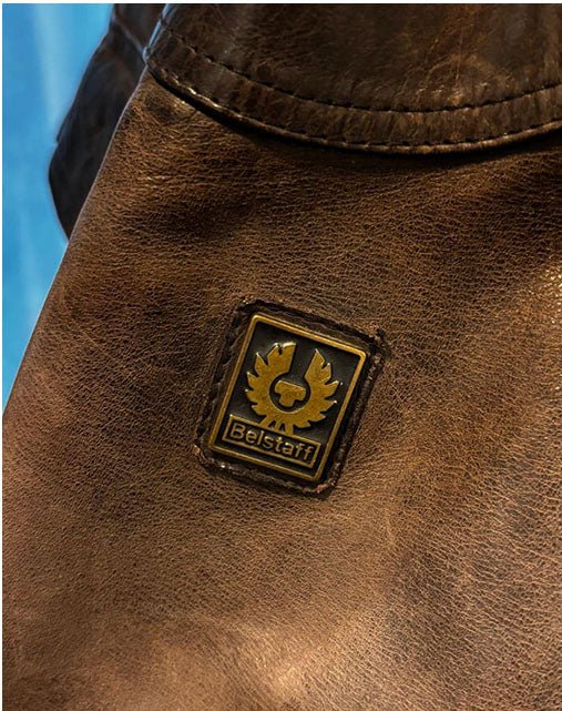 Giacca Belstaff Gold Label in vera pelle – vintage