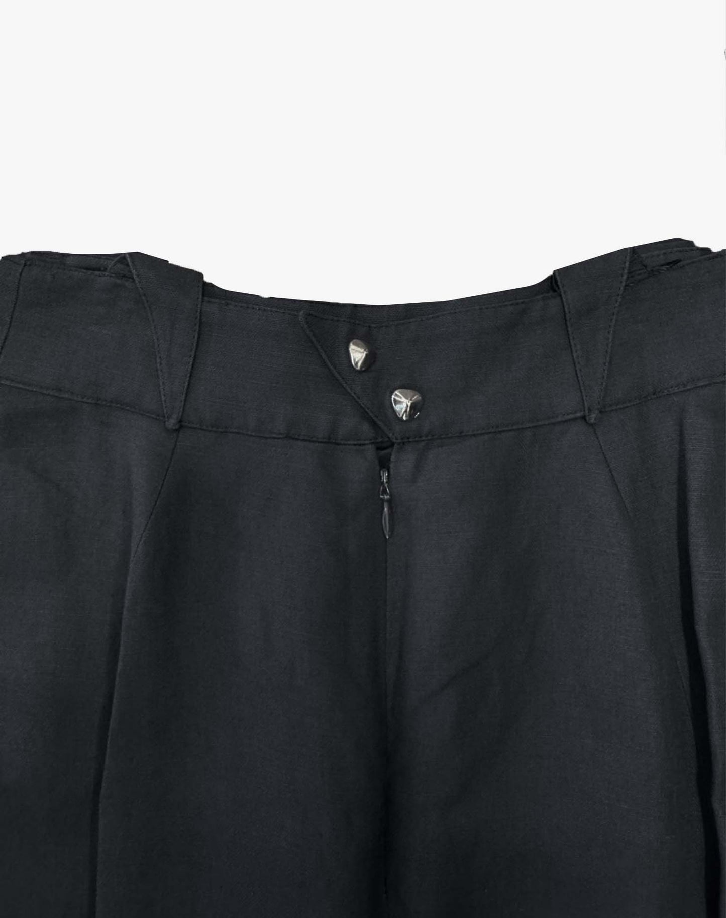 Gonna pantalone Thierry Mugler Activ vintage blu in cotone leggero