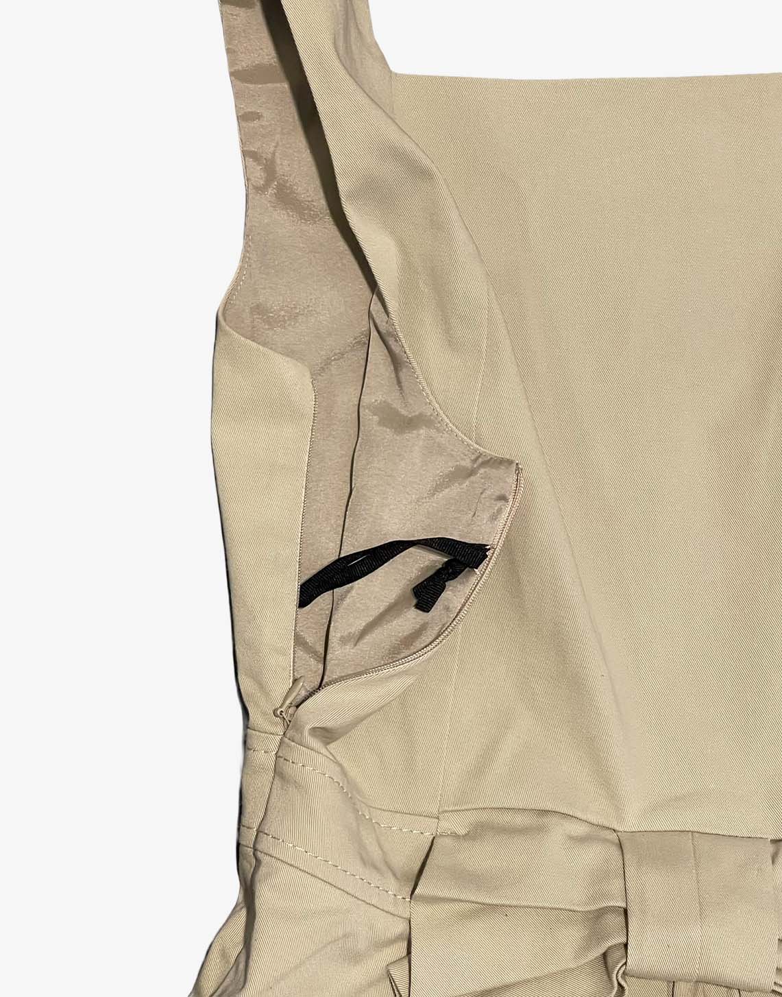 RED Valentino Abito donna estivo beige in cotone con fiocco sul retro