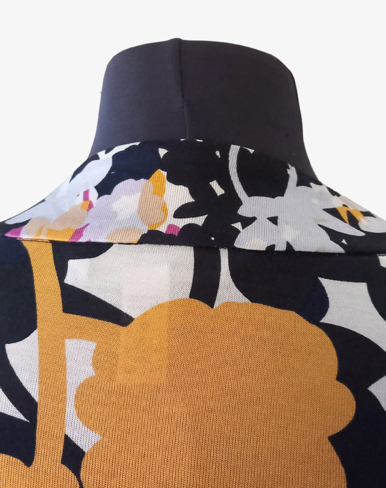 Diane von Furstenberg “Renny” Abito DVF a Portafoglio Stile Kimono in Jersey di Seta anni 2000