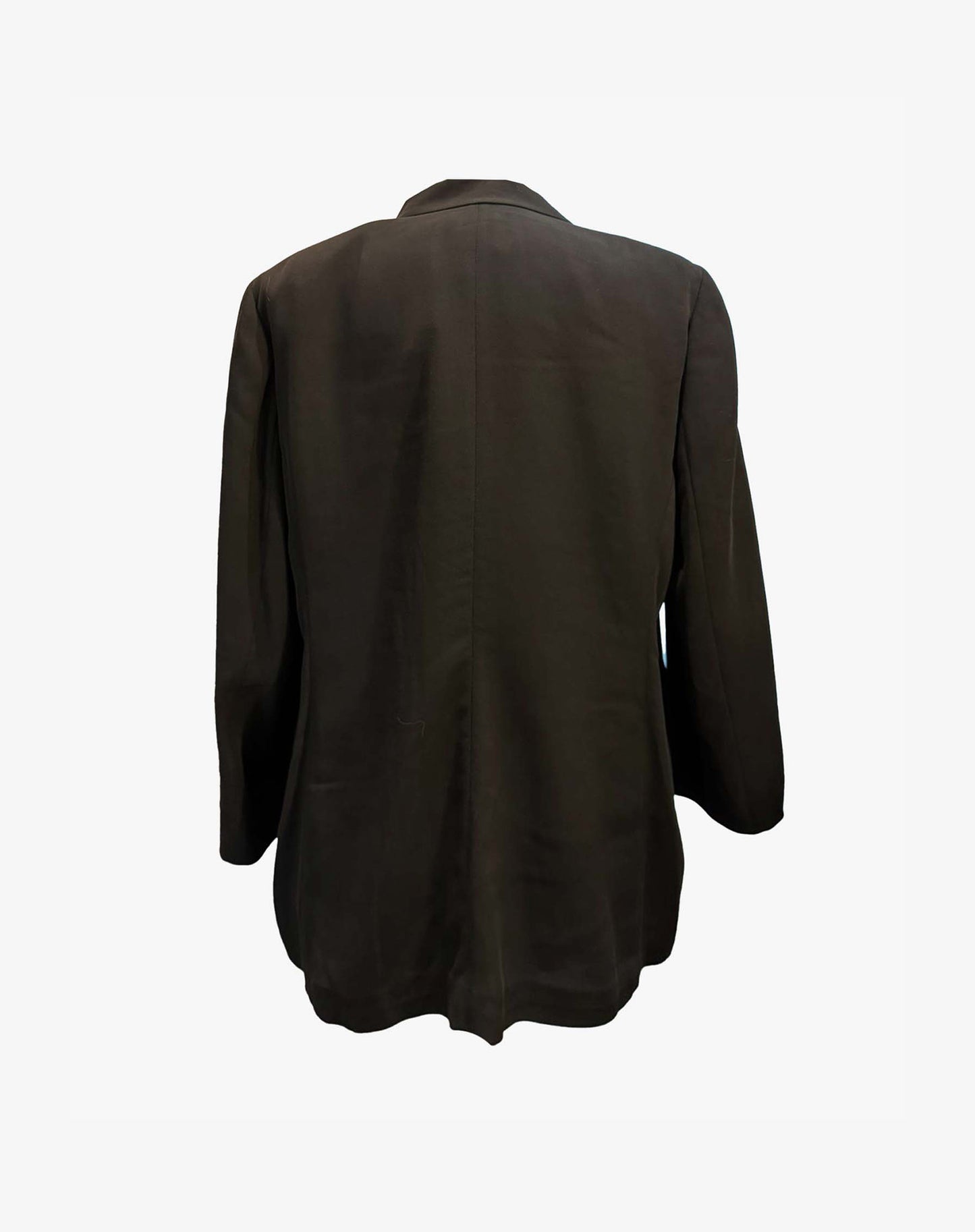 Blazer Gianfranco Ferrè Forma vintage nero architettonico anni 90