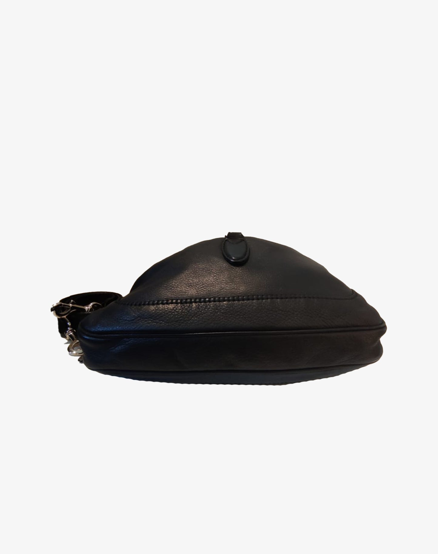 Borsa Gucci New Jackie Soft Hobo 246907 Pelle Nera con Tracolla e Dust Bag