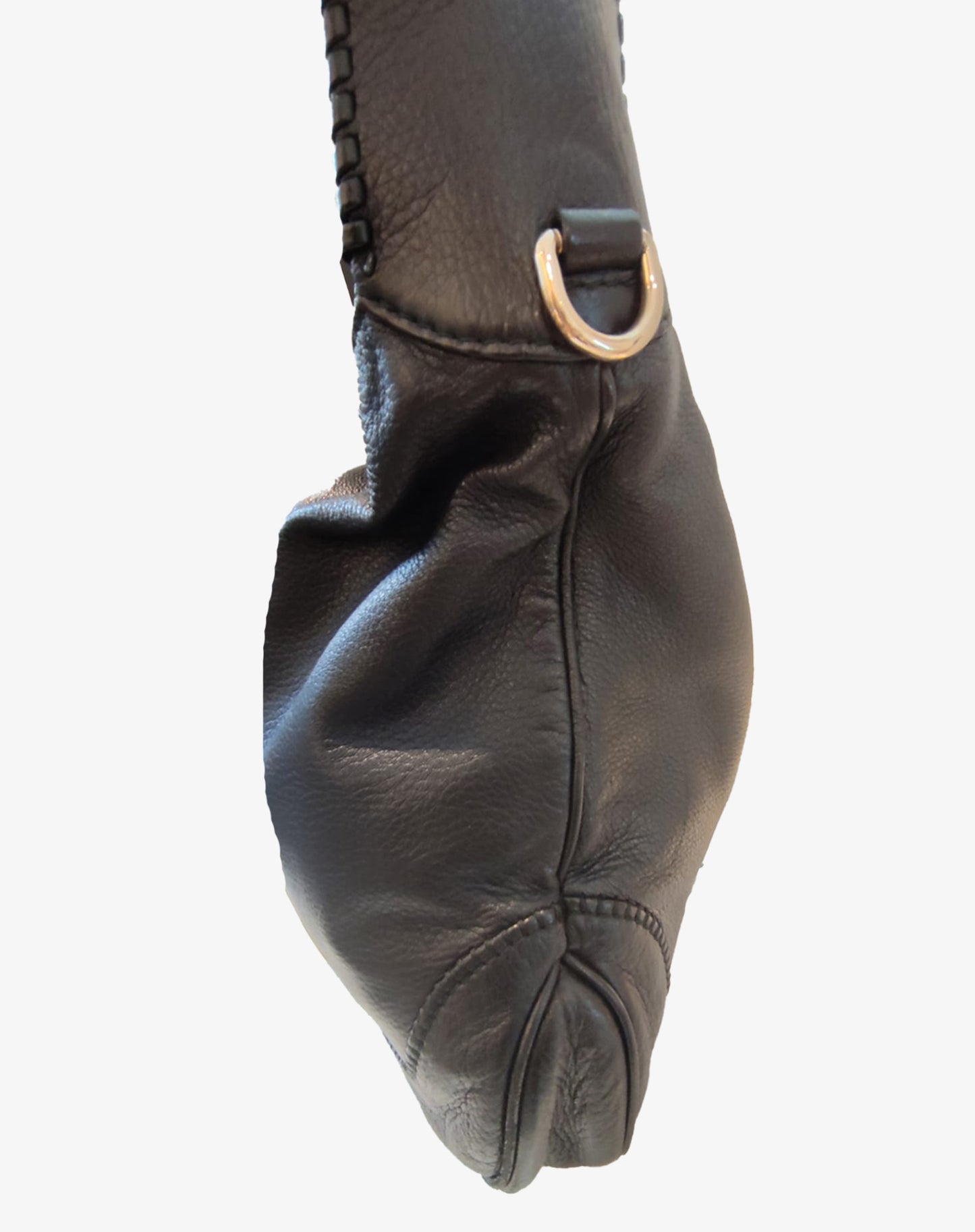 Borsa Gucci New Jackie Soft Hobo 246907 Pelle Nera con Tracolla e Dust Bag