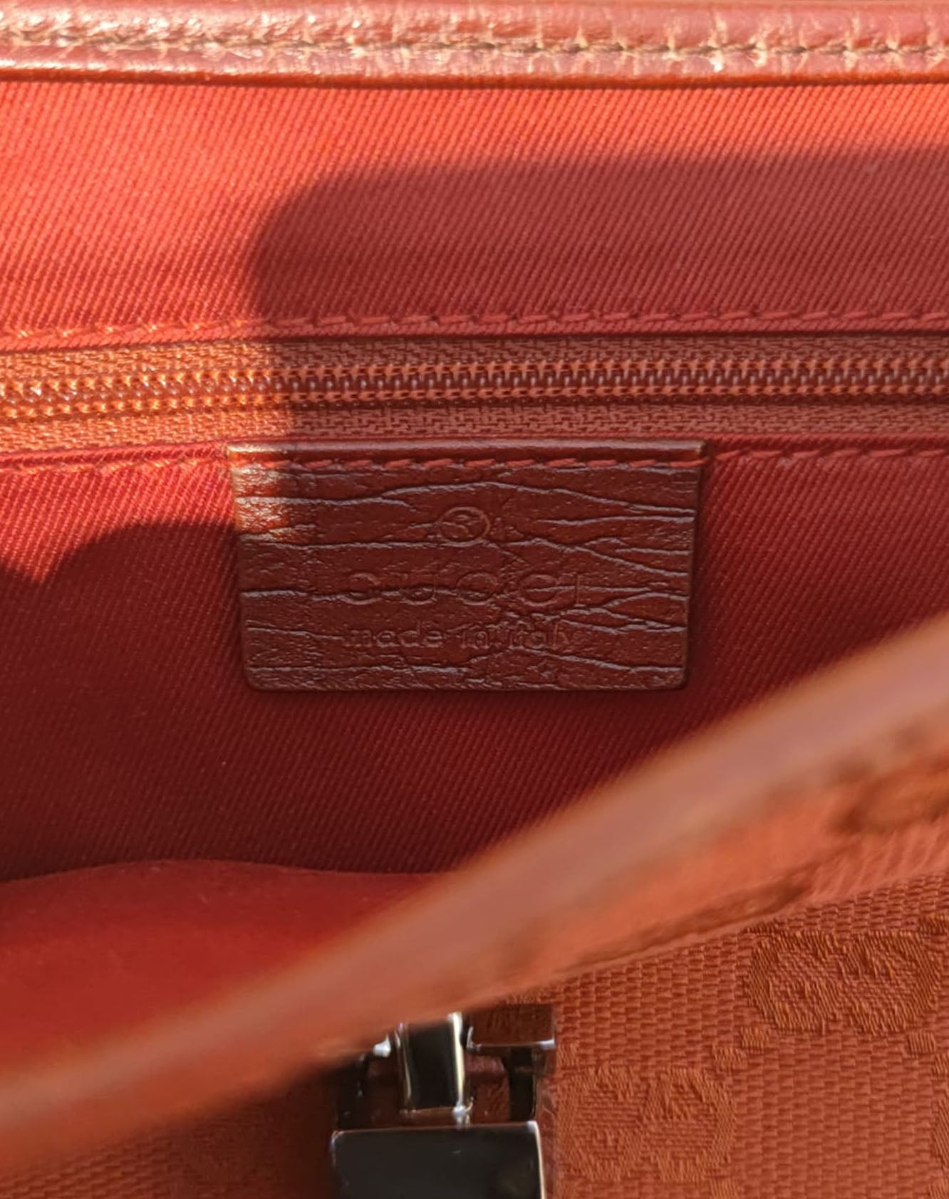 Gucci Mini Jackie Borsa a Spalla GG Canvas Rossa
