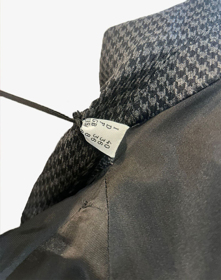 Cappotto donna Boutique Moschino pied de poule oversize Made in Italy