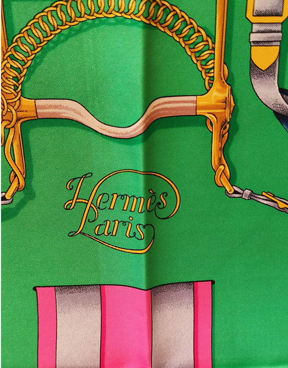 Hermès Carré 90 “Grand Manège” Henri d’Origny  Design 1990