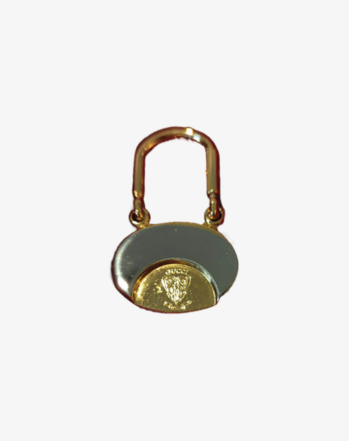 Gucci Centennial of the Founder 1881–1981 Portachiavi Vintage con Scatola Originale