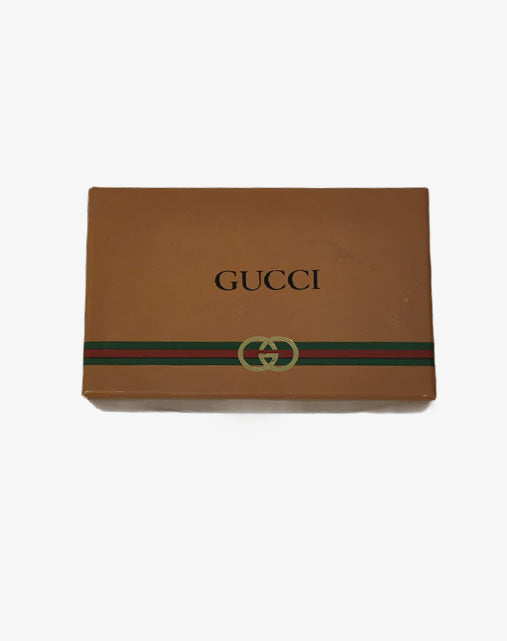 Gucci Centennial of the Founder 1881–1981 Portachiavi Vintage con Scatola Originale