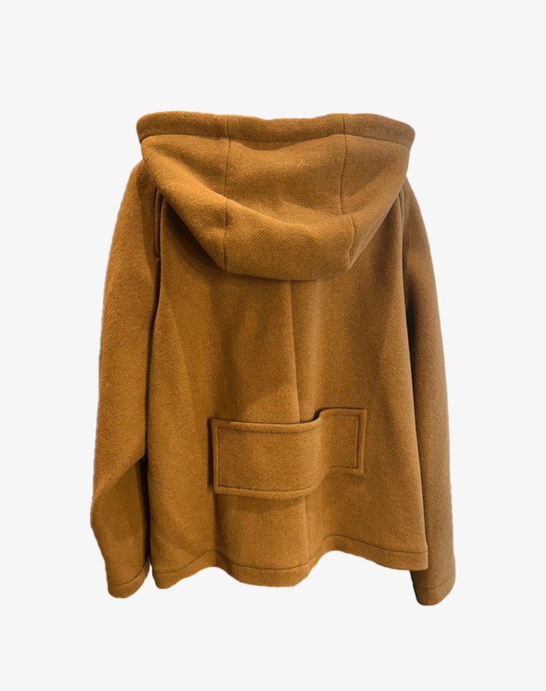 Giaccone donna MAX&Co. in lana camel con cappuccio  taglia 42
