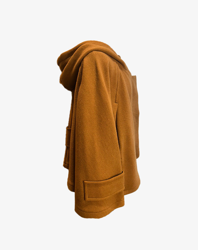 Giaccone donna MAX&Co. in lana camel con cappuccio  taglia 42