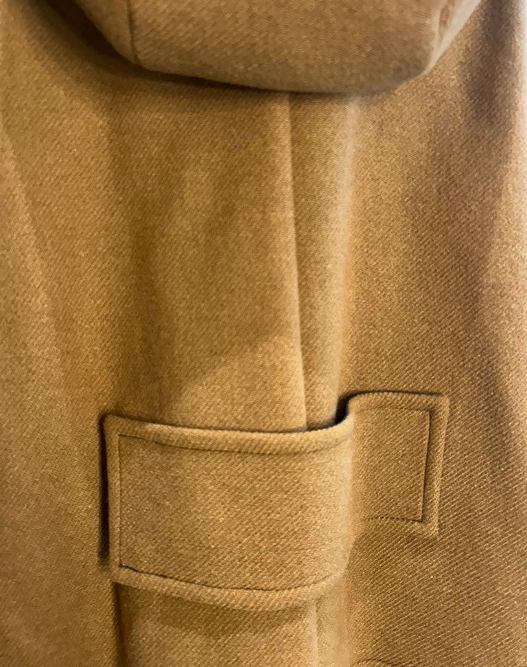 Giaccone donna MAX&Co. in lana camel con cappuccio  taglia 42