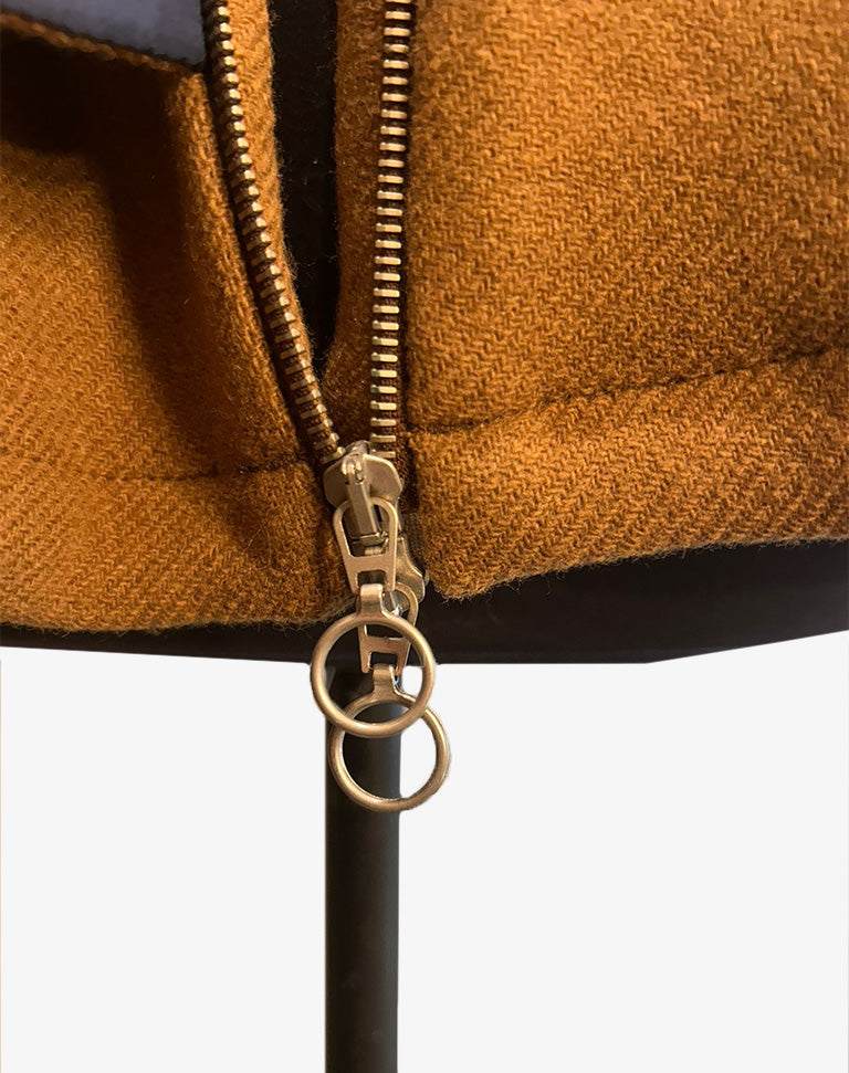 Giaccone donna MAX&Co. in lana camel con cappuccio  taglia 42