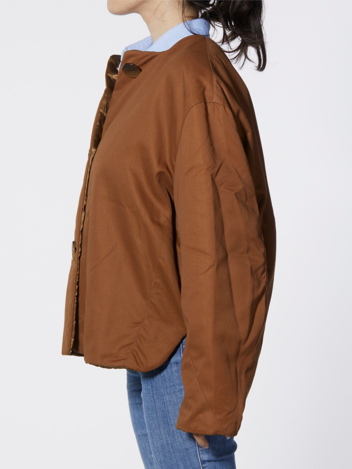 GIORGIO ARMANI Giacca Imbottita Vintage "Black Label" anni '90  Borgonuovo 21 Collection