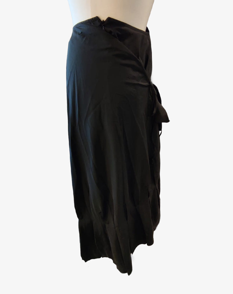 Celyn b. by Elisabetta Franchi Gonna Lunga Gipsy a Balze con Inserti in Pizzo Archivio primi anni 2000