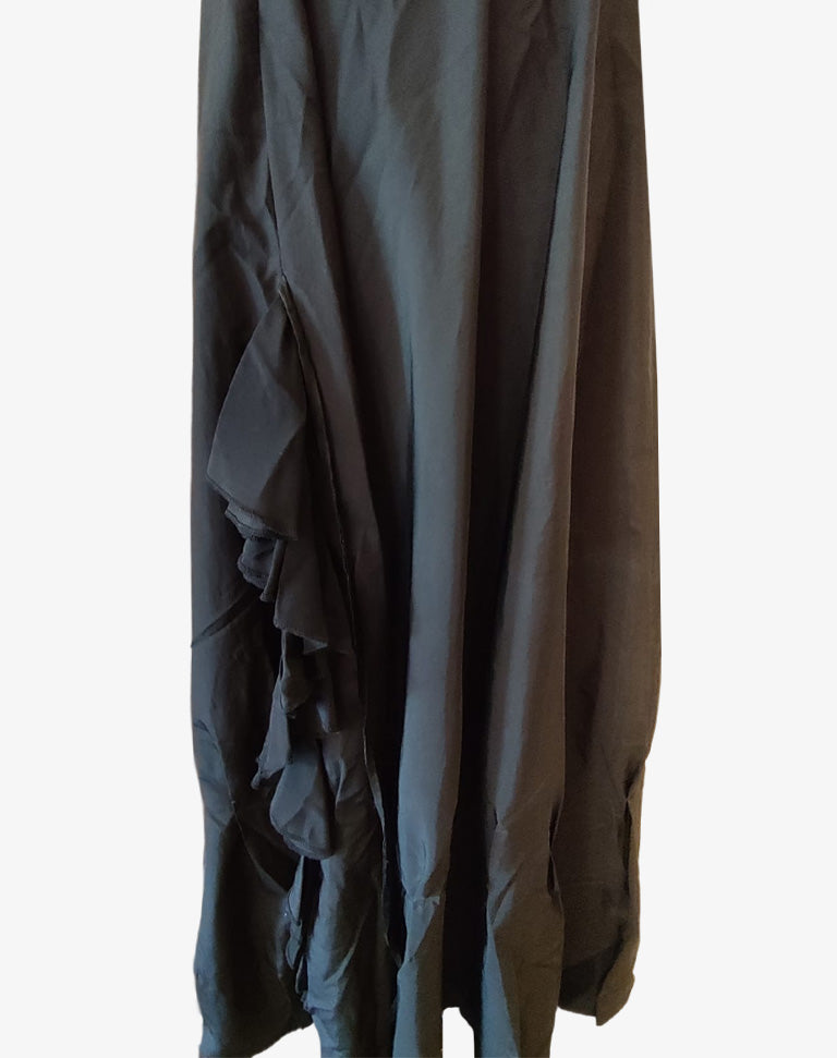 Celyn b. by Elisabetta Franchi Gonna Lunga Gipsy a Balze con Inserti in Pizzo Archivio primi anni 2000