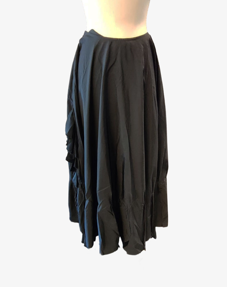 Celyn b. by Elisabetta Franchi Gonna Lunga Gipsy a Balze con Inserti in Pizzo Archivio primi anni 2000