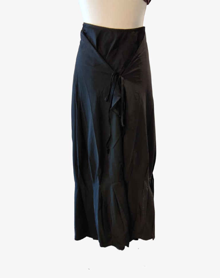 Celyn b. by Elisabetta Franchi Gonna Lunga Gipsy a Balze con Inserti in Pizzo Archivio primi anni 2000
