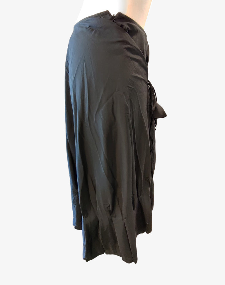 Celyn b. by Elisabetta Franchi Gonna Lunga Gipsy a Balze con Inserti in Pizzo Archivio primi anni 2000
