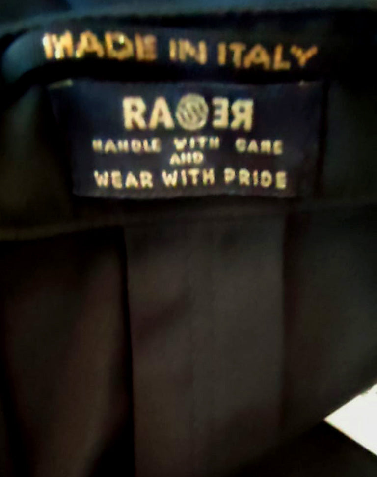 Rare Minigonna Plissettata cotone elasticizzato Nero Archivio anni '2000