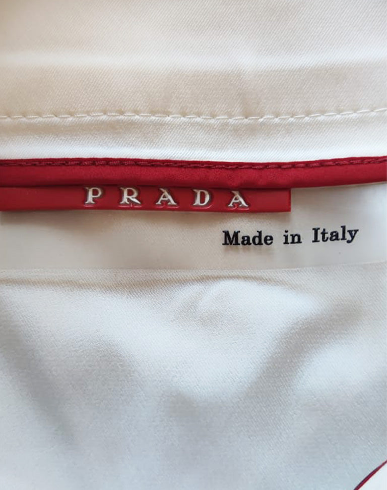 Gonna Prada linea sport Luna Rossa anni 2000