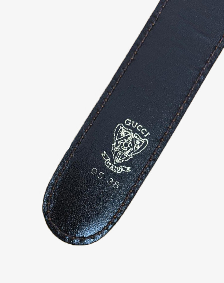 Gucci Cintura Vintage in pelle di cinghiale unisex