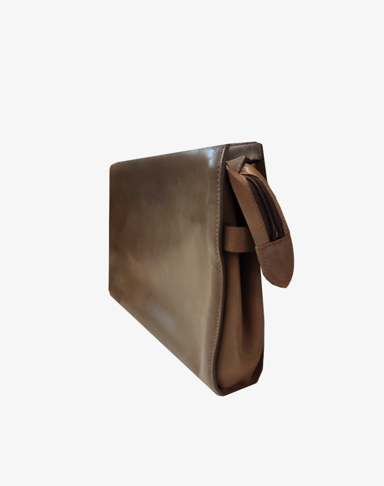 Gucci Pochette vintage in pelle beige anni 90