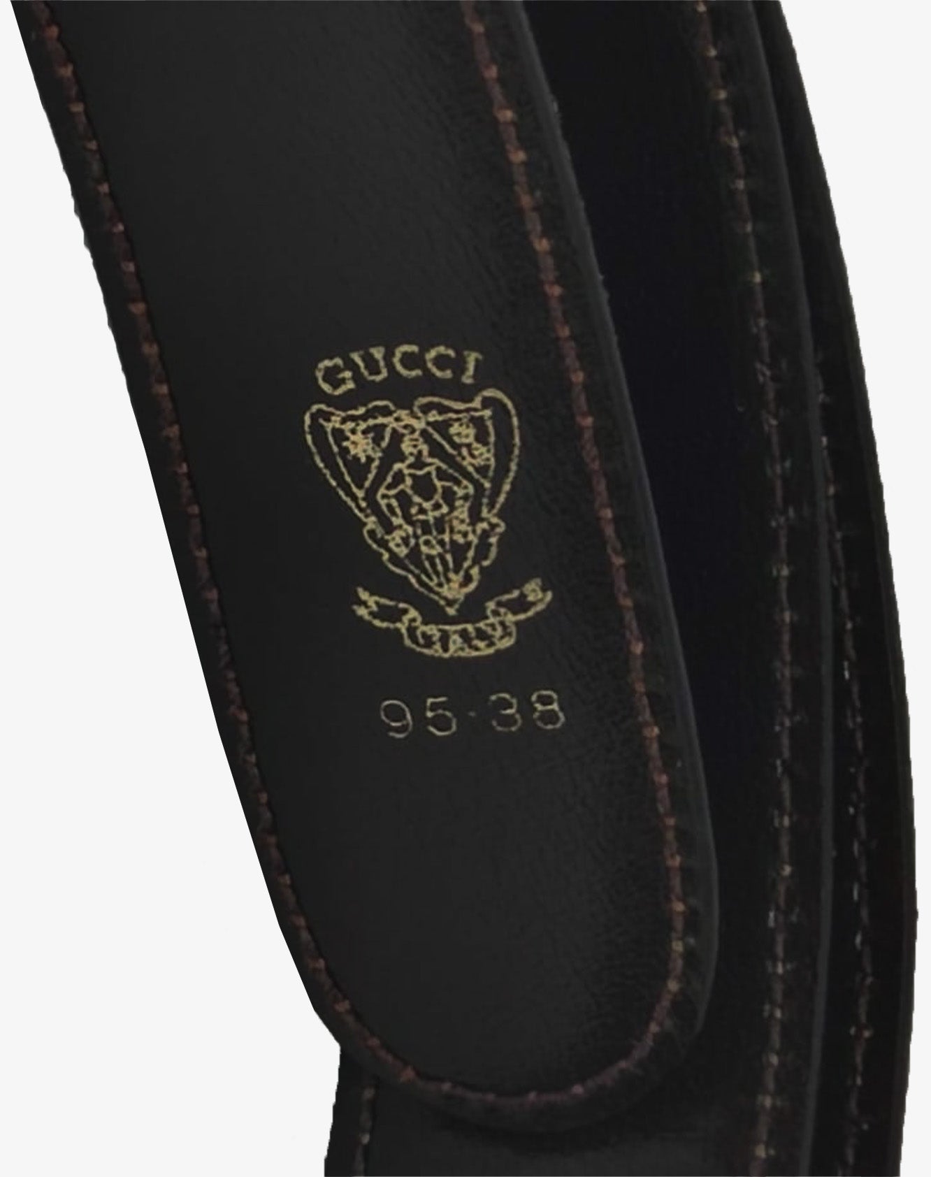 Gucci Cintura Vintage in pelle di cinghiale unisex