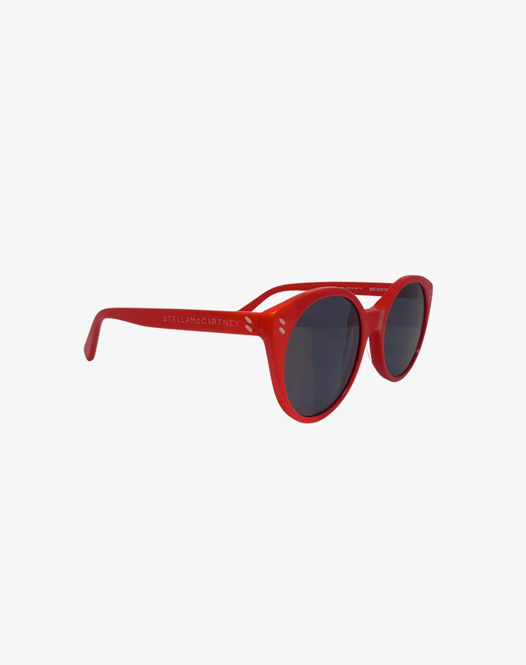 Occhiali da sole Stella McCartney rossi bio acetate