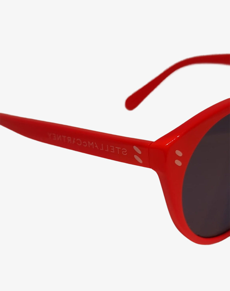 Occhiali da sole Stella McCartney rossi bio acetate