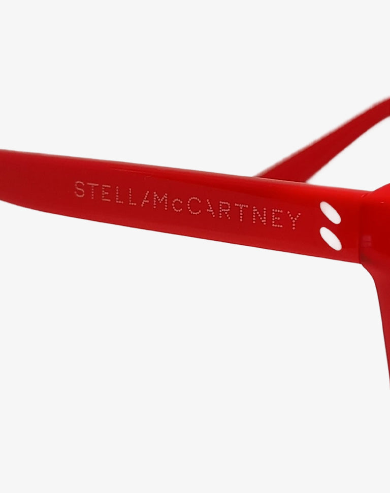 Occhiali da sole Stella McCartney rossi bio acetate