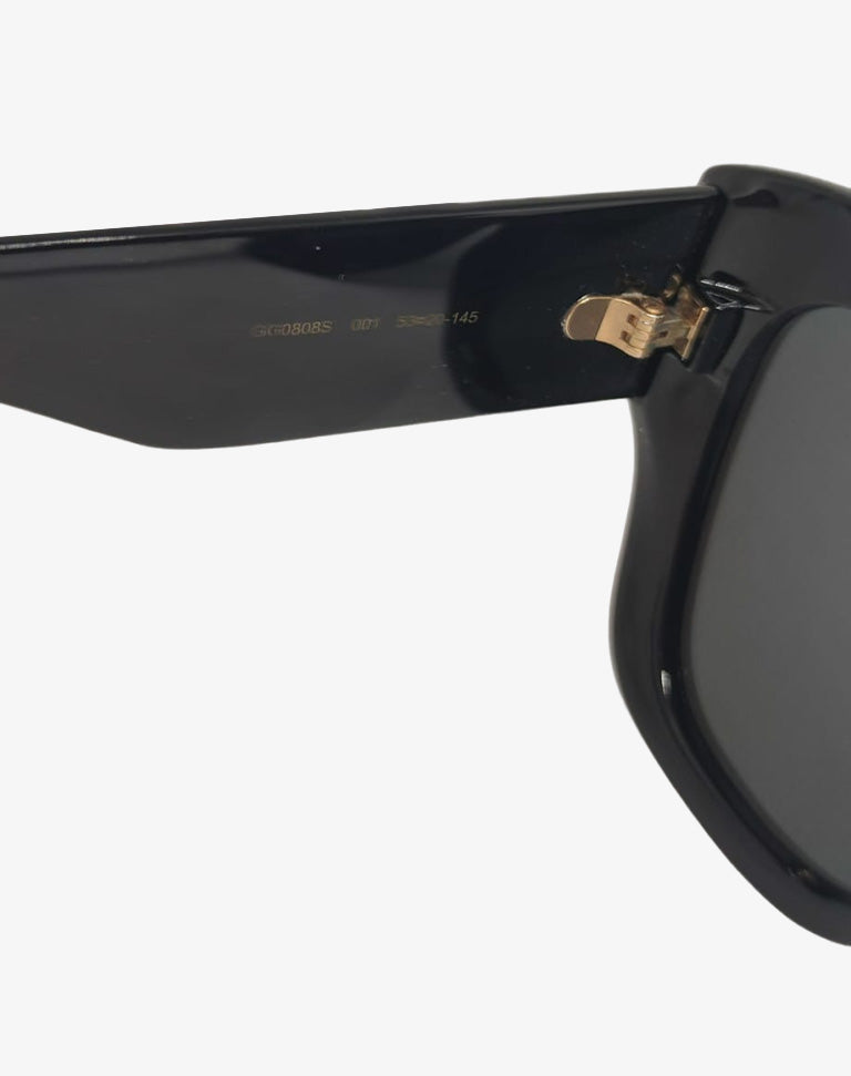 Gucci Occhiali da Sole GG0808S 001  Cat-Eye Marmont (Collezione 2021)