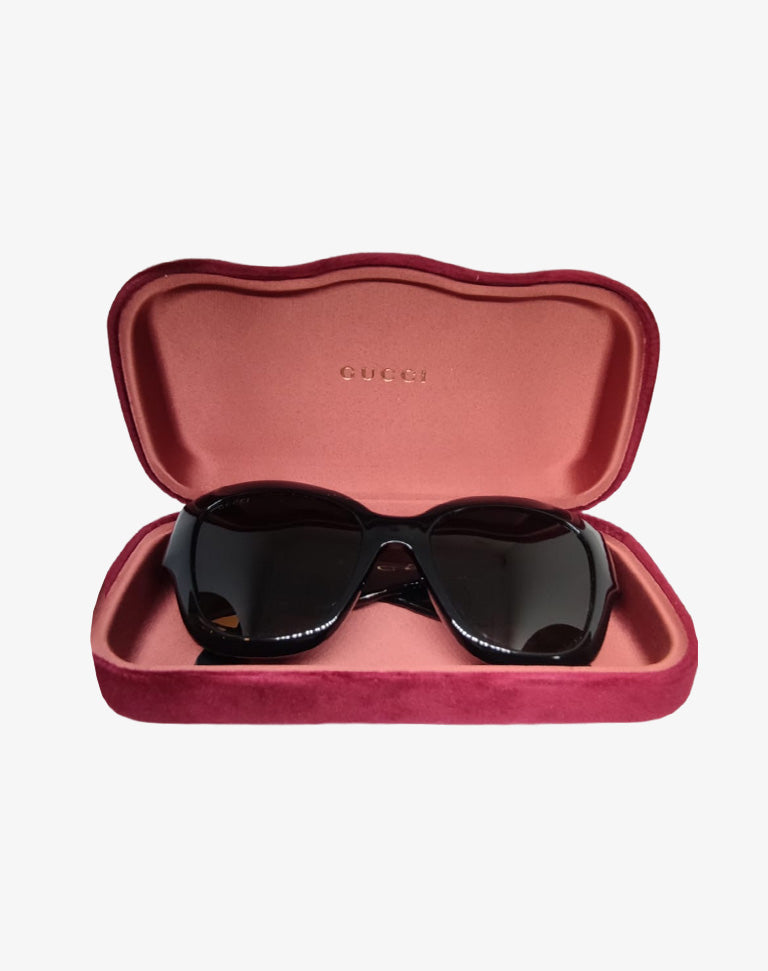 Gucci Occhiali da Sole GG0808S 001  Cat-Eye Marmont (Collezione 2021)
