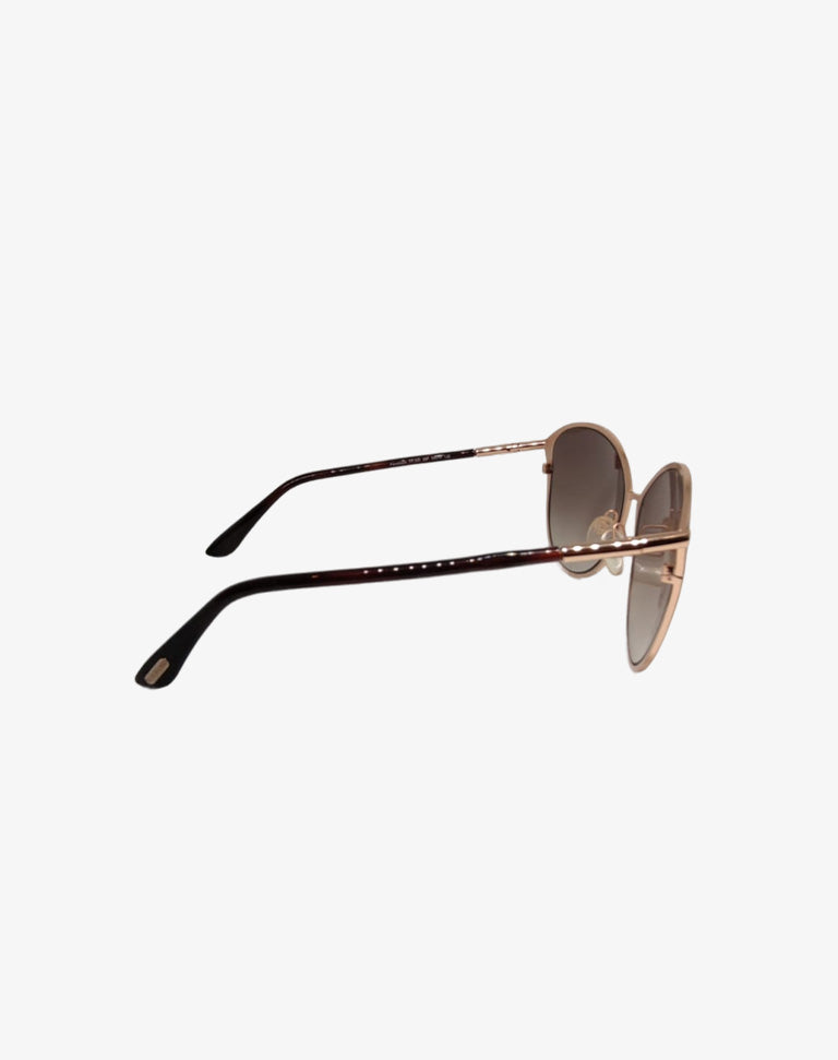 Tom Ford Occhiali da Sole Penelope TF320 28F a Farfalla (Collezione 2014)
