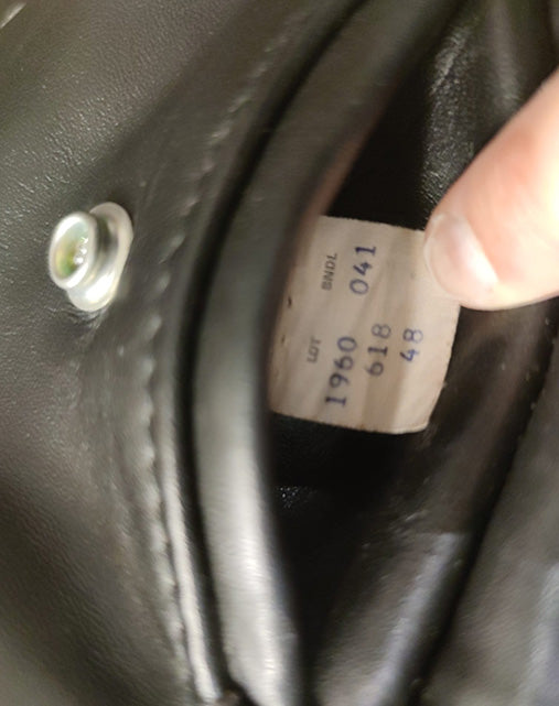 Schott Perfecto 618 Made In Usa Giubbotto In Pelle Uomo fine Anni '80
