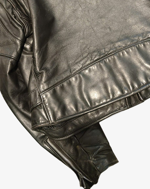 Schott Perfecto 618 Made In Usa Giubbotto In Pelle Uomo fine Anni '80