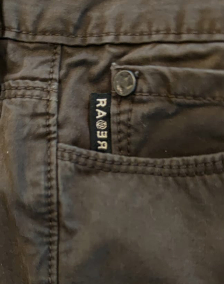 Pantaloni donna Rare marrone stretch flare anni 2000