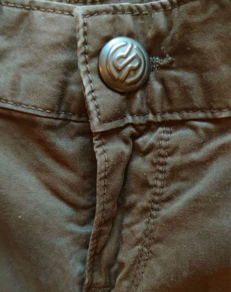 Pantaloni donna Rare marrone stretch flare anni 2000