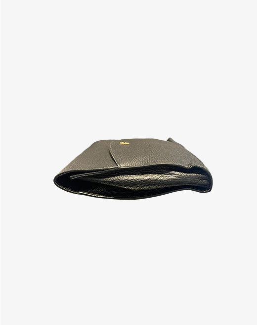 Gherardini Pochette Vintage in Pelle Martellata Nera