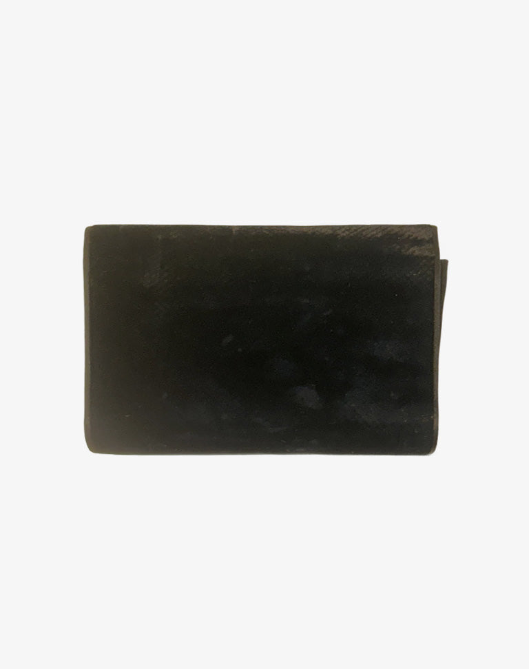 Pochette Gucci piccola nera effetto velluto anni '90