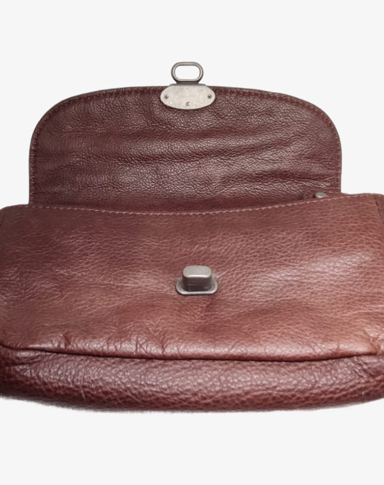 Liebeskind Berlin "Valentina" Pochette in Pelle con Patta Intrecciata