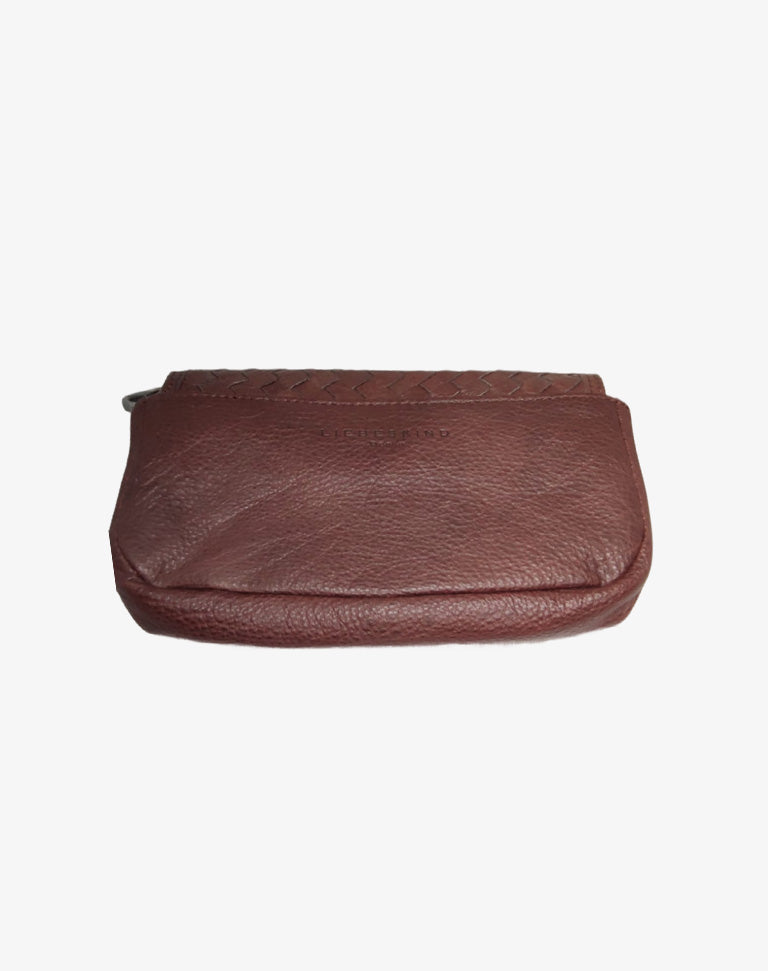 Liebeskind Berlin "Valentina" Pochette in Pelle con Patta Intrecciata