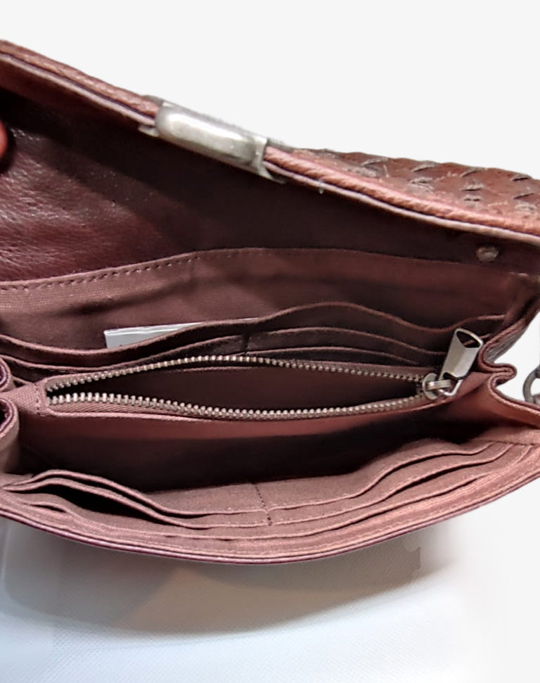 Liebeskind Berlin "Valentina" Pochette in Pelle con Patta Intrecciata