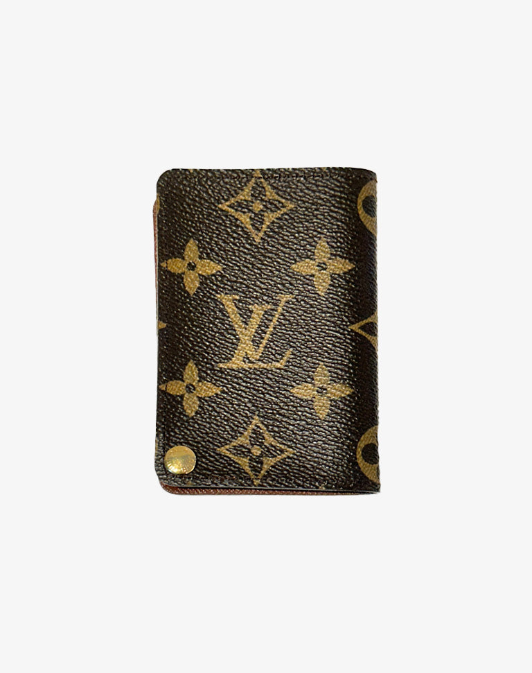 Porta tessere Louis Vuitton Monogram vintage in tela coated canvas Made in France anni 2000
