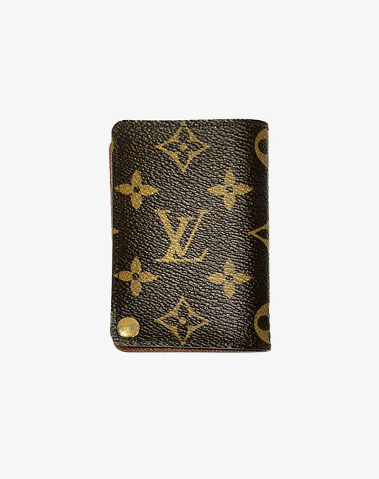 Porta tessere Louis Vuitton Monogram vintage in tela coated canvas Made in France anni 2000