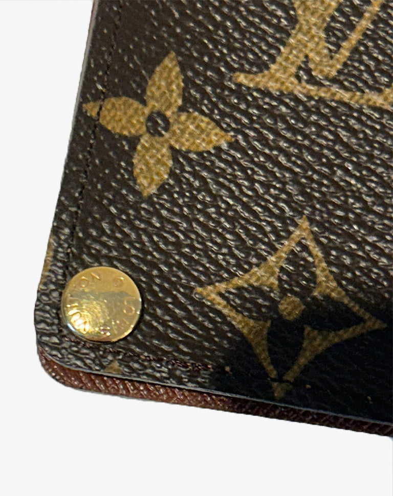 Porta tessere Louis Vuitton Monogram vintage in tela coated canvas Made in France anni 2000
