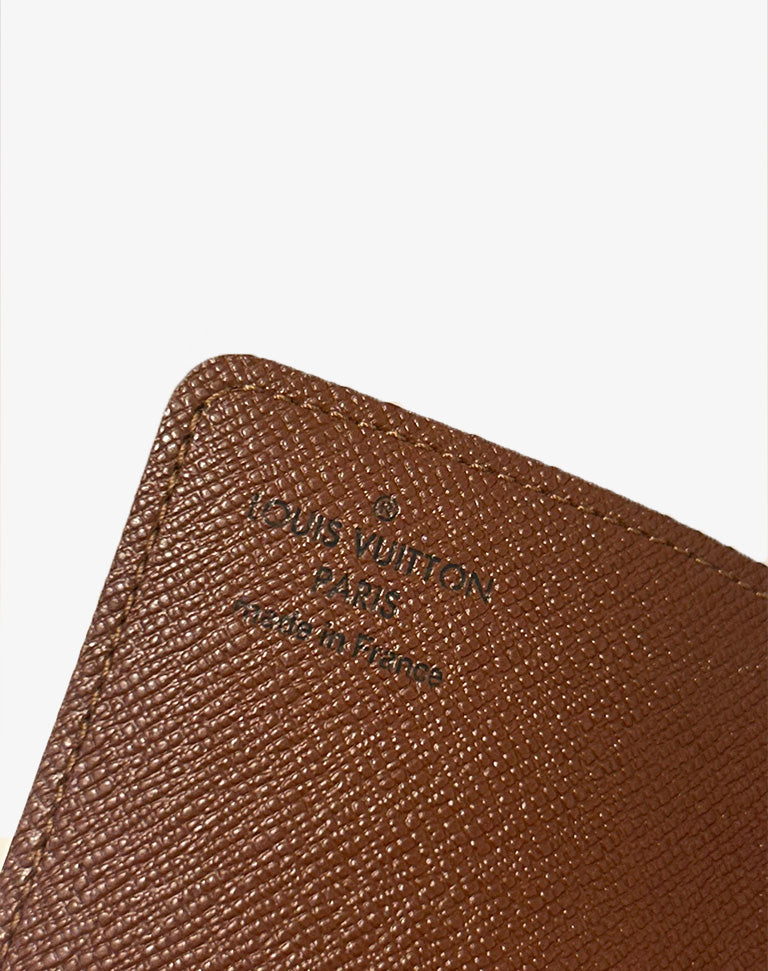 Porta tessere Louis Vuitton Monogram vintage in tela coated canvas Made in France anni 2000