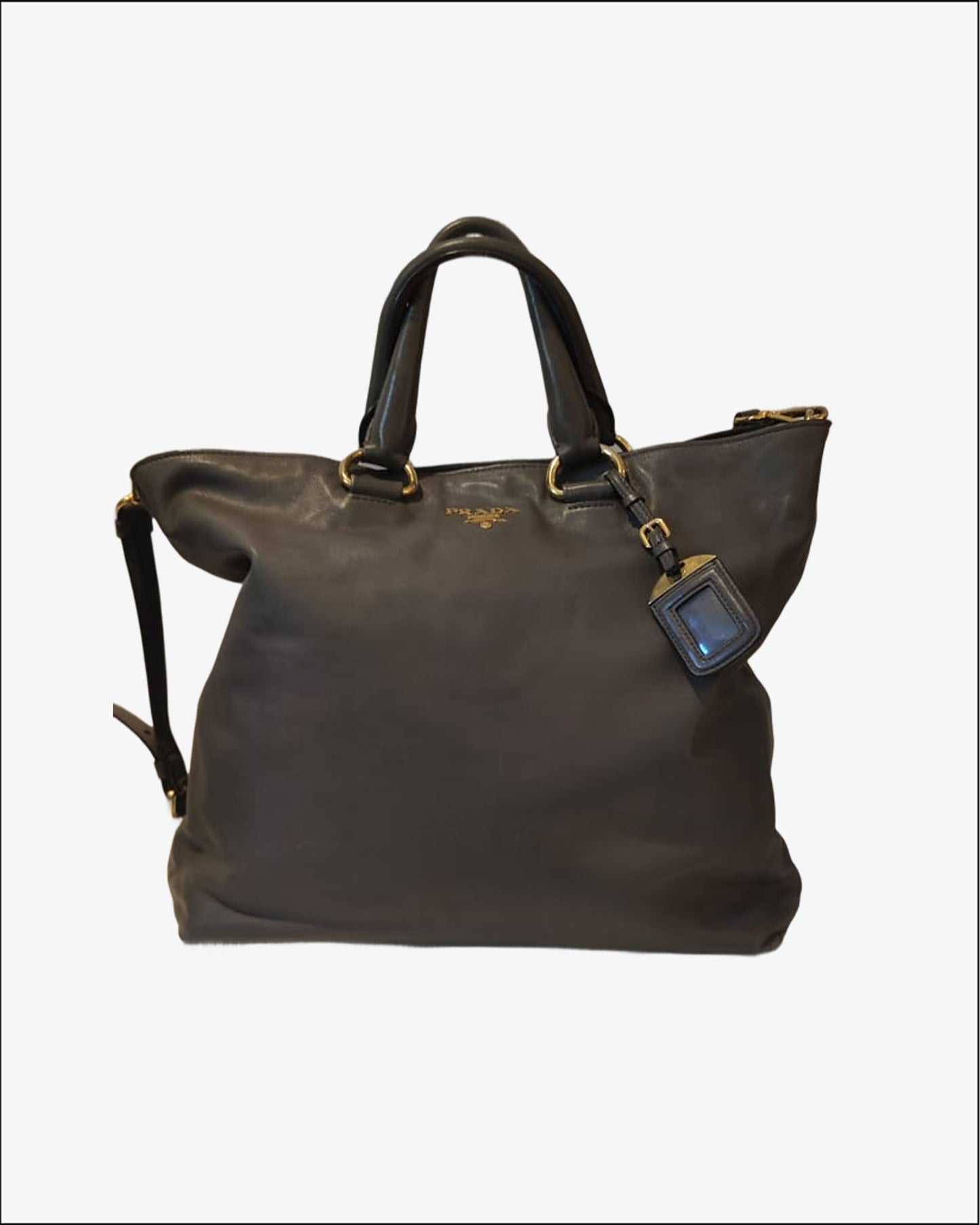 Prada Borsa Shopping Large in pelle Soft Calf Tote PE 2012